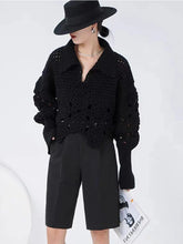 Crochet Long Sleeve Top